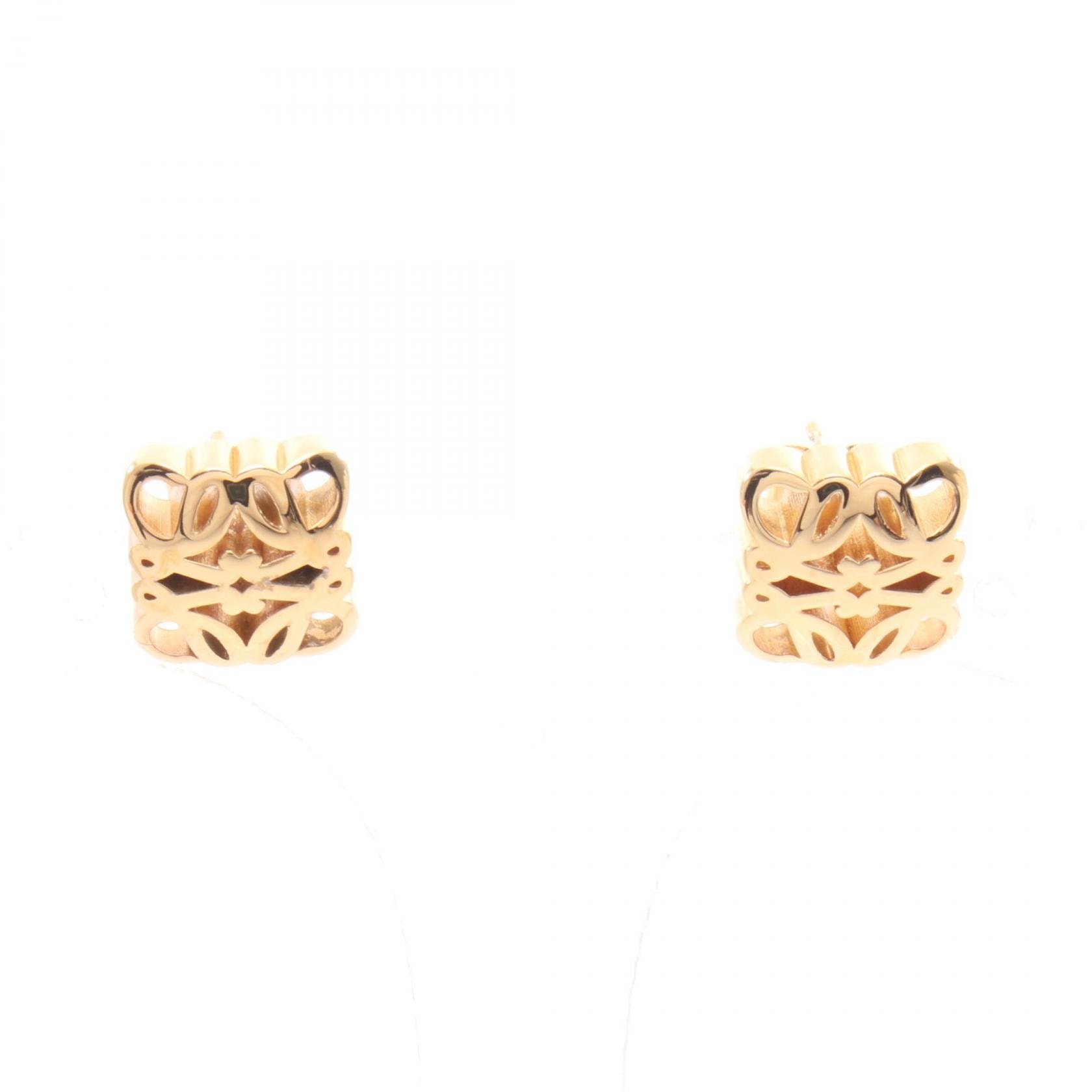 ロエベ LOEWE アナグラム ピアス ジュエリー GP(ゴールドメッキ) レディース ゴールド系 J821239X338130 【新品】