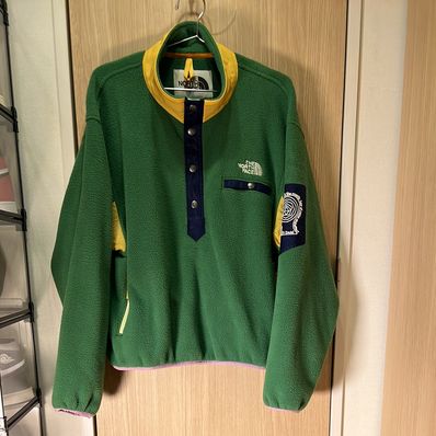 The North Face x Brain Dead 89 Placket Pullover Fleece "Green"