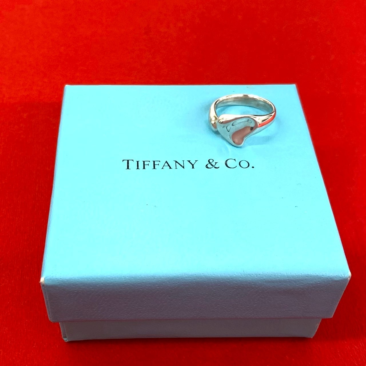 TIFFANY&Co. ティファニー フルハート リング シルバー925 リング・指輪 11号 シルバー
 28791
