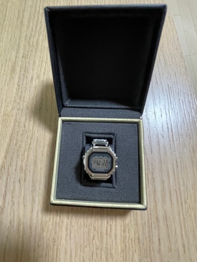 Casio Ring Watch "Stainless Steel" CRW-001