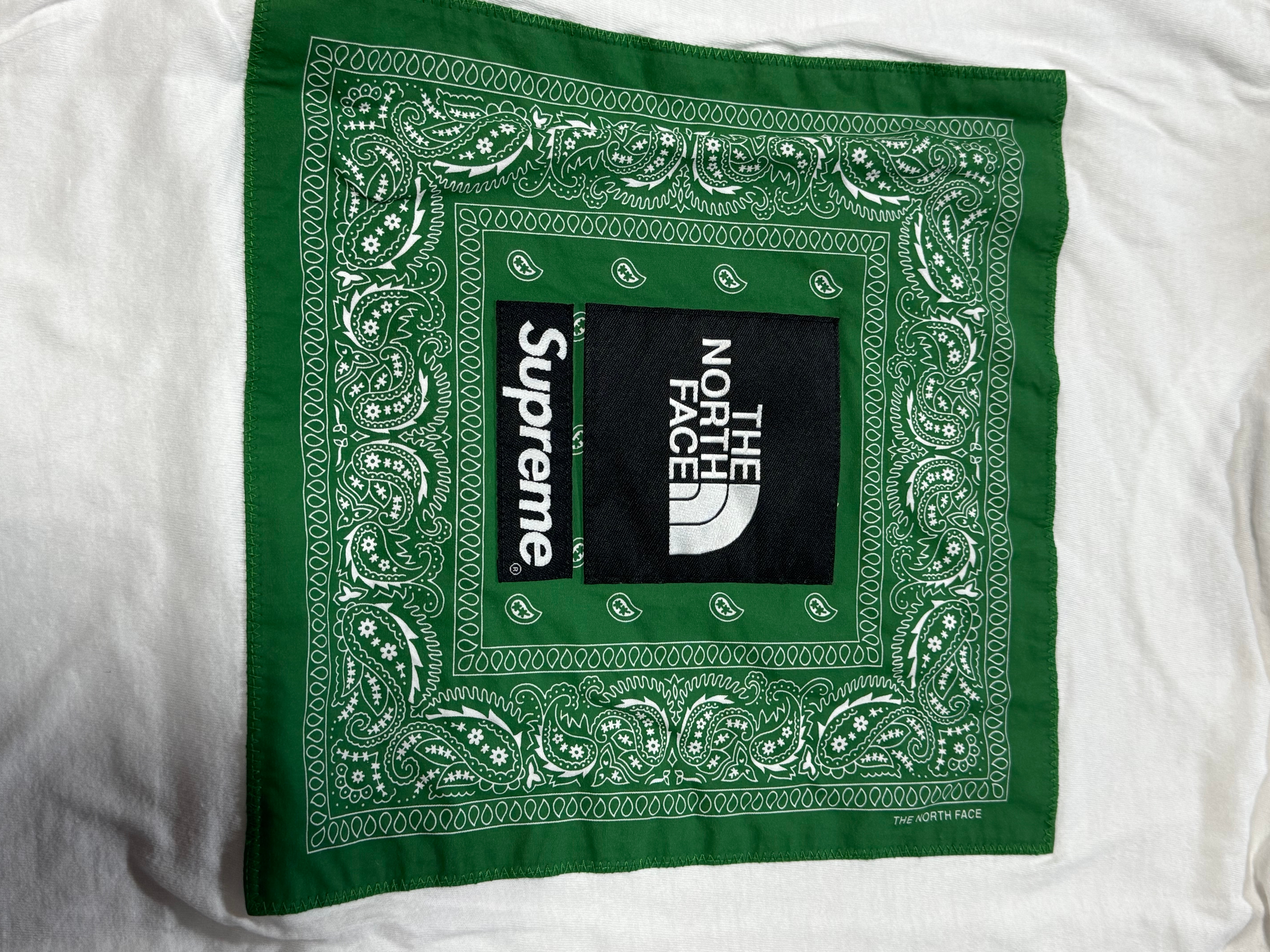 Supreme x The North Face Bandana Tee "White"