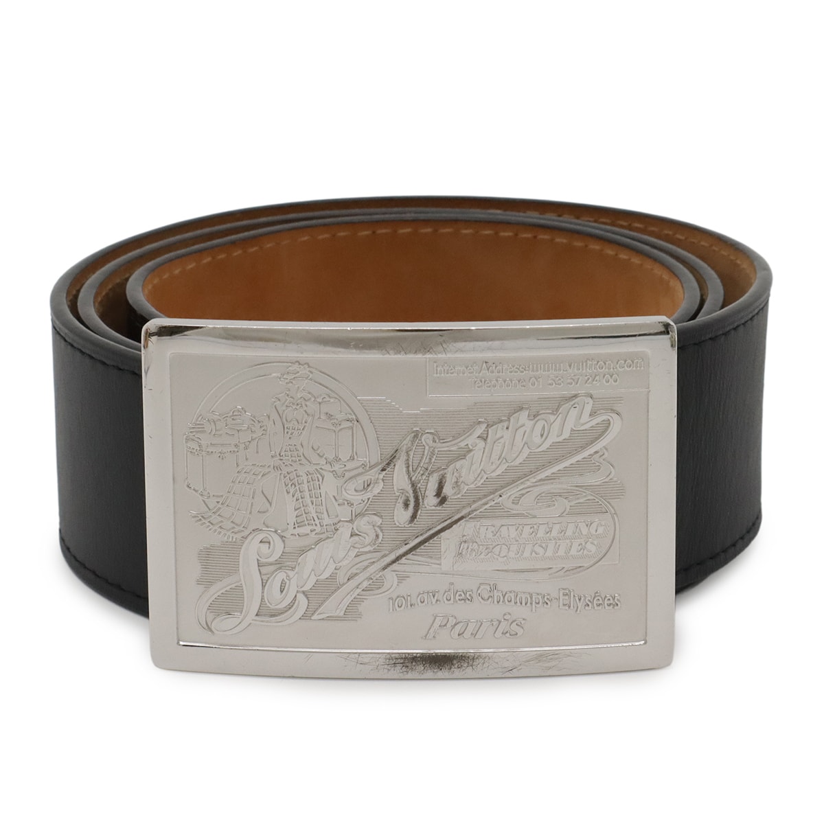 ルイ・ヴィトンサンチュール ジーンズM6812U ベルト メンズ