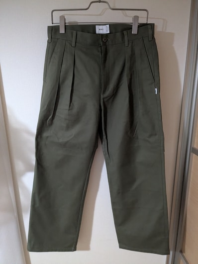 WTAPS Wrkt2501 / Trousers / Cotton. Twill "OliveDrab"