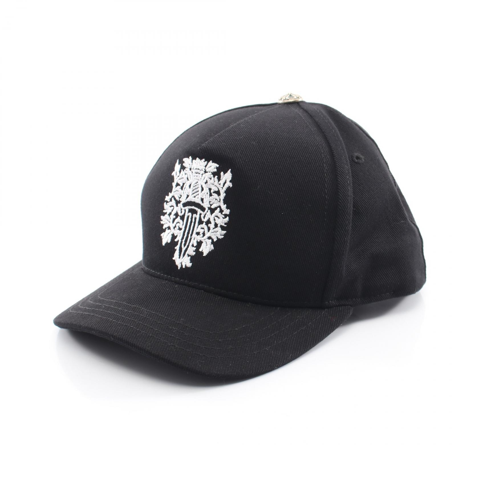 Chrome Hearts Baseball Denim Cap Dogger "Black/White"