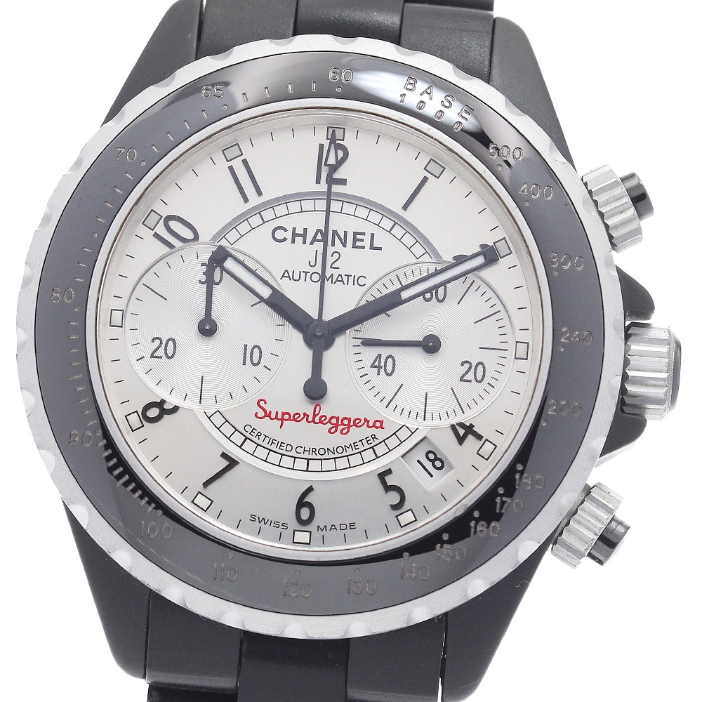 ☆美品 シャネル J12 スーパーレッジェーラ H2039 メンズ 【中古】