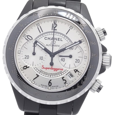 ☆美品 シャネル J12 スーパーレッジェーラ H2039 メンズ 【中古】
