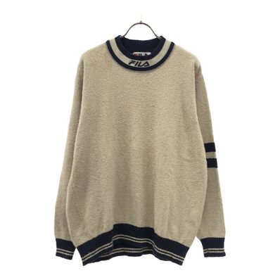 FILA フィラ 長袖 モックネック セーター