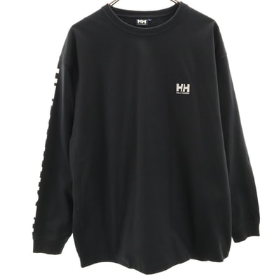 HELLY HANSEN ヘリーハンセン 長袖 Tシャツ L ブラック ロンT