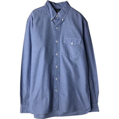 古着 ラルフローレン Ralph Lauren POLO by Ralph Lauren Custom Fit 長袖 ボタンダウンシャツ メンズS相当/eaa632552