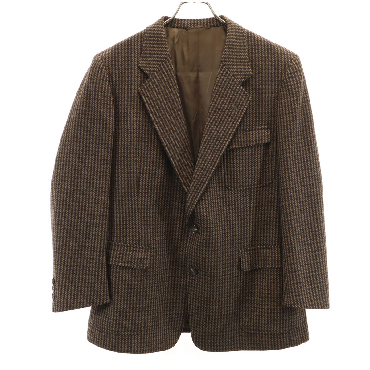 Christian Dior MONSIEUR クリスチャンディオール ムッシュ 90s オールド 総柄 テーラードジャケット 100-94-170 ブラウン系
