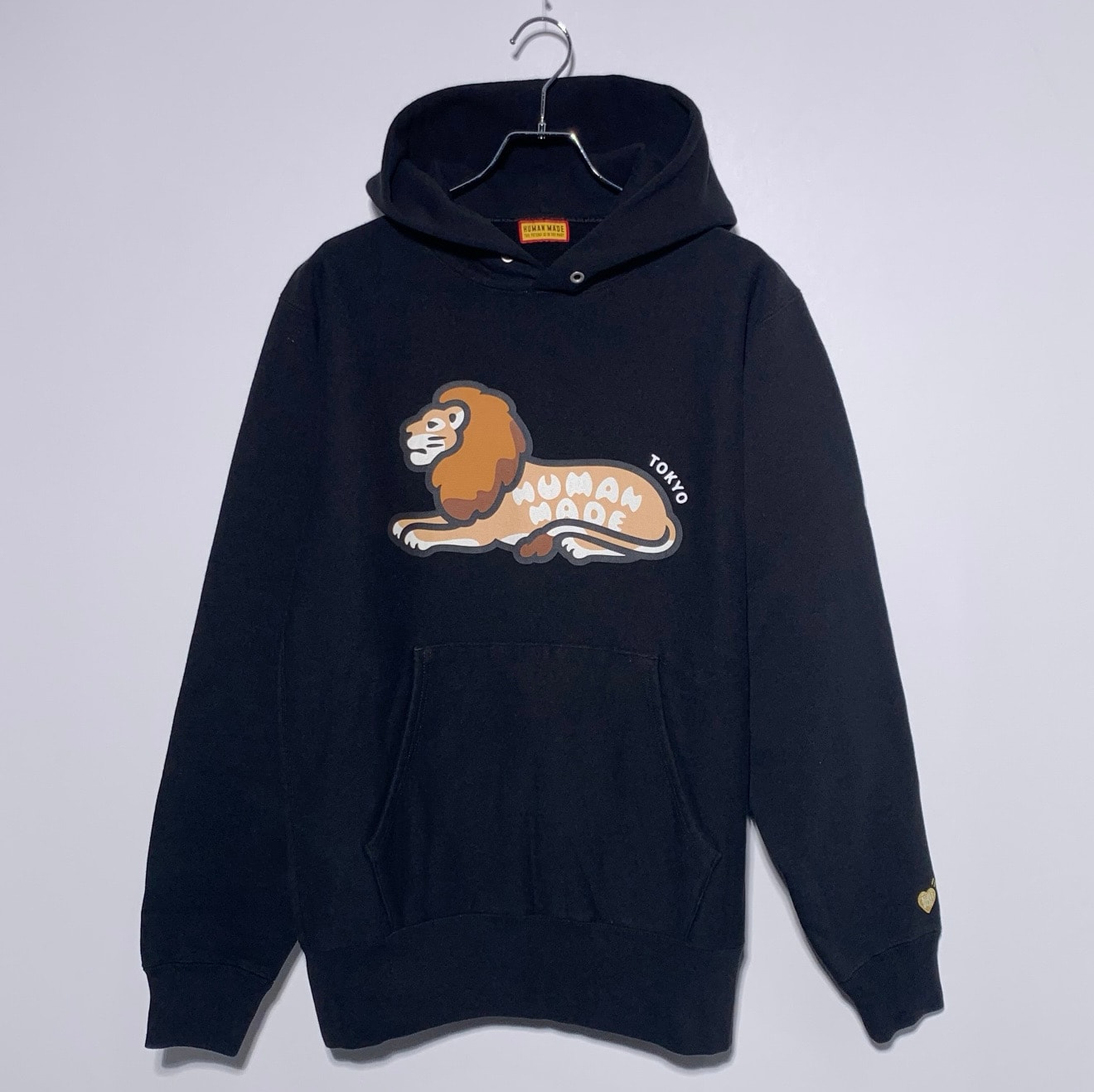 HUMAN MADE Heavyweight Hoodie Tokyo "Black"