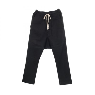 リックオウエンス Rick Owens サルエルパンツ 衣料品 ボトムス コットン ウール メンズ ブラック系 【中古】