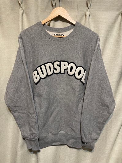 APHRODITEGANG BUDSPOOL HEAVY WEIGHT SWEAT SHIRT "Grey"