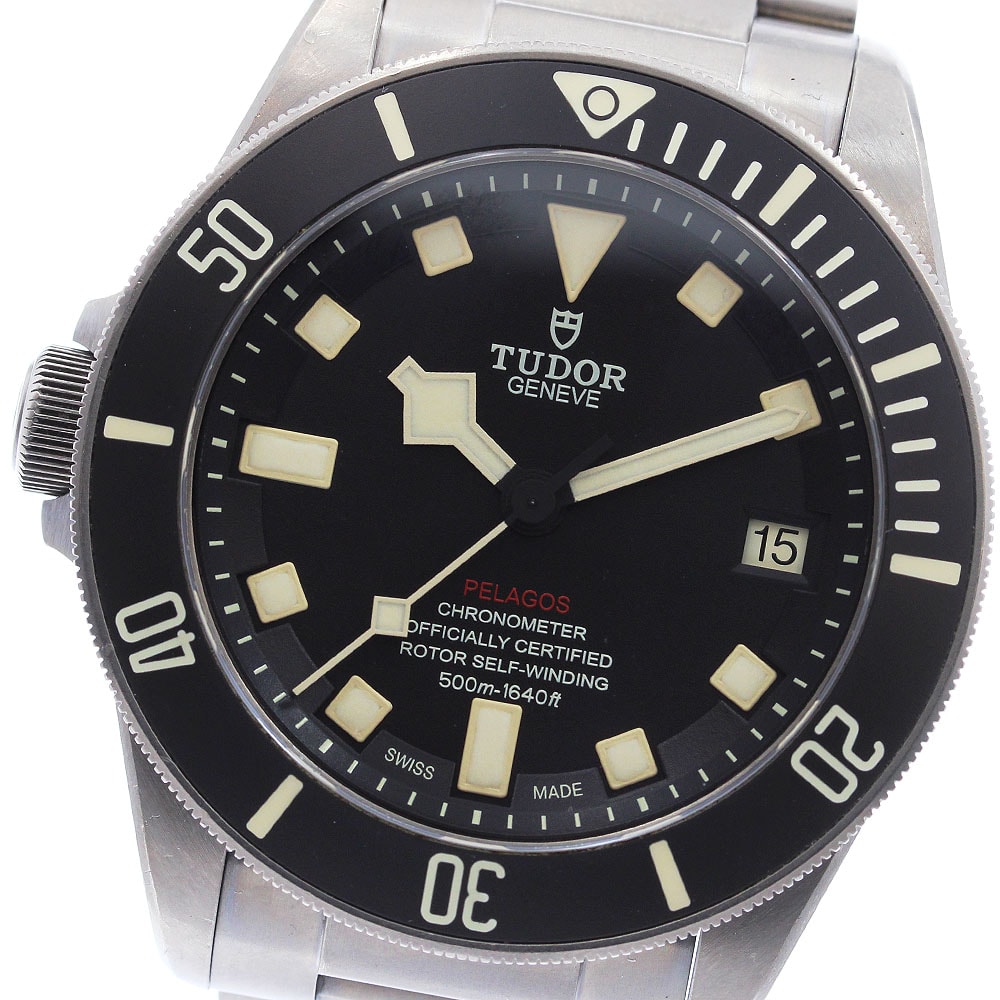 チュードル ぺラゴス LHD レフトハンド 25610TNL メンズ 【中古】