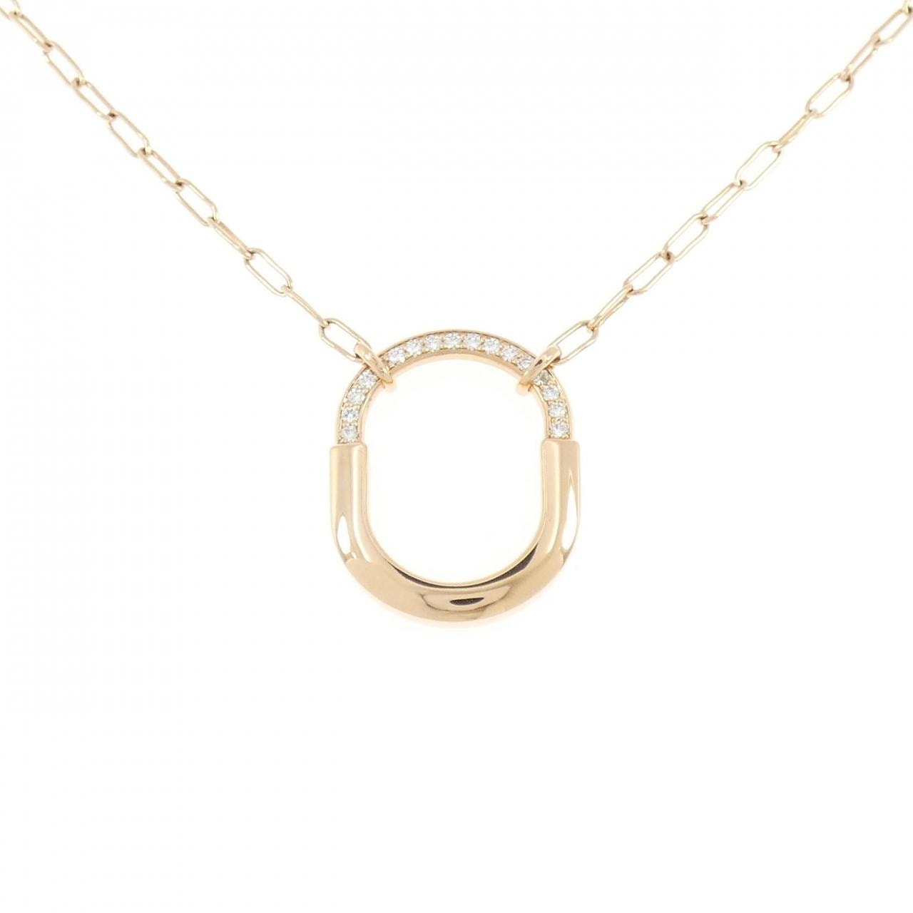 ティファニー ロック ネックレス 0.33CT