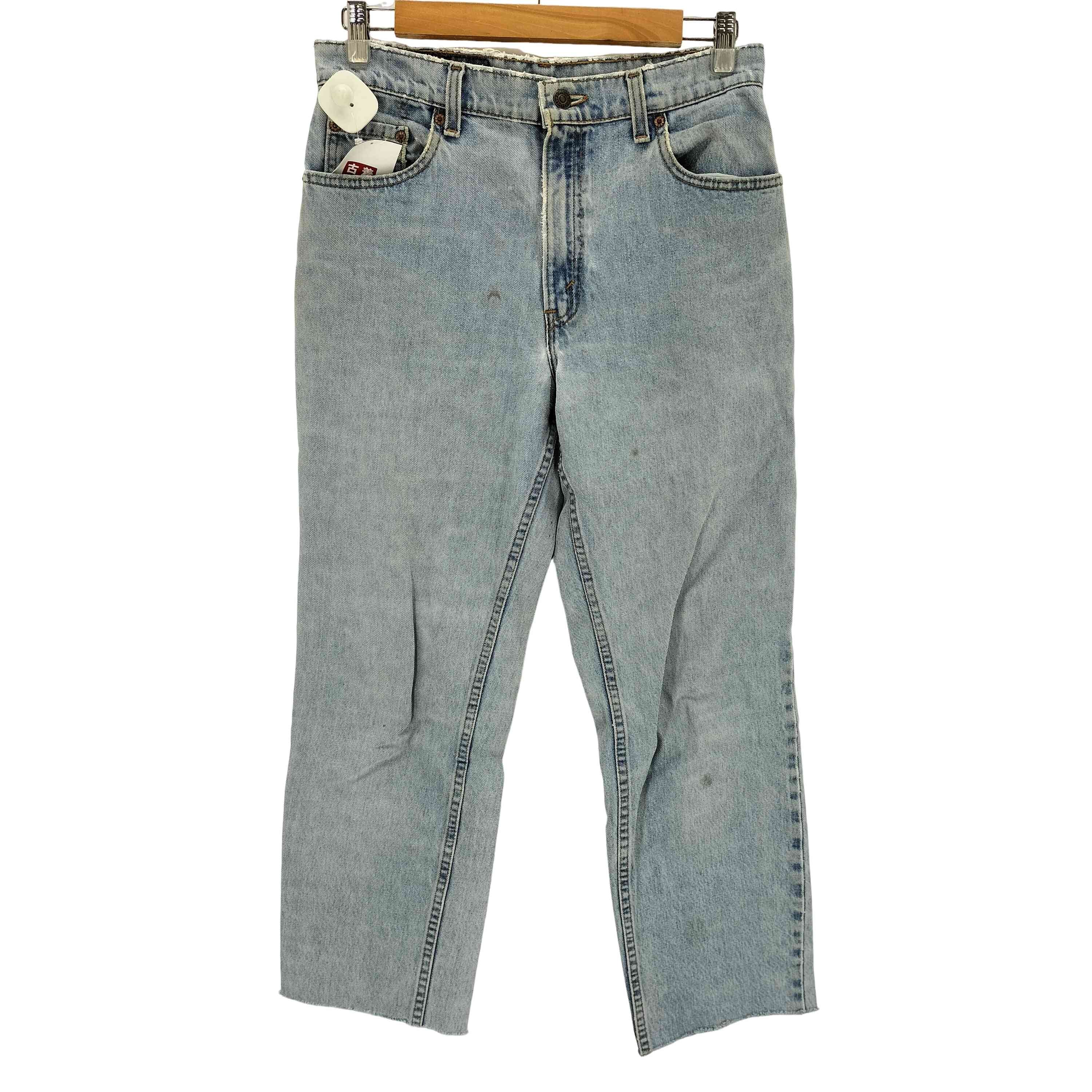 90s ボタン裏532刻印 505 REGULAR FIT ストレートデニム【1138913623012】