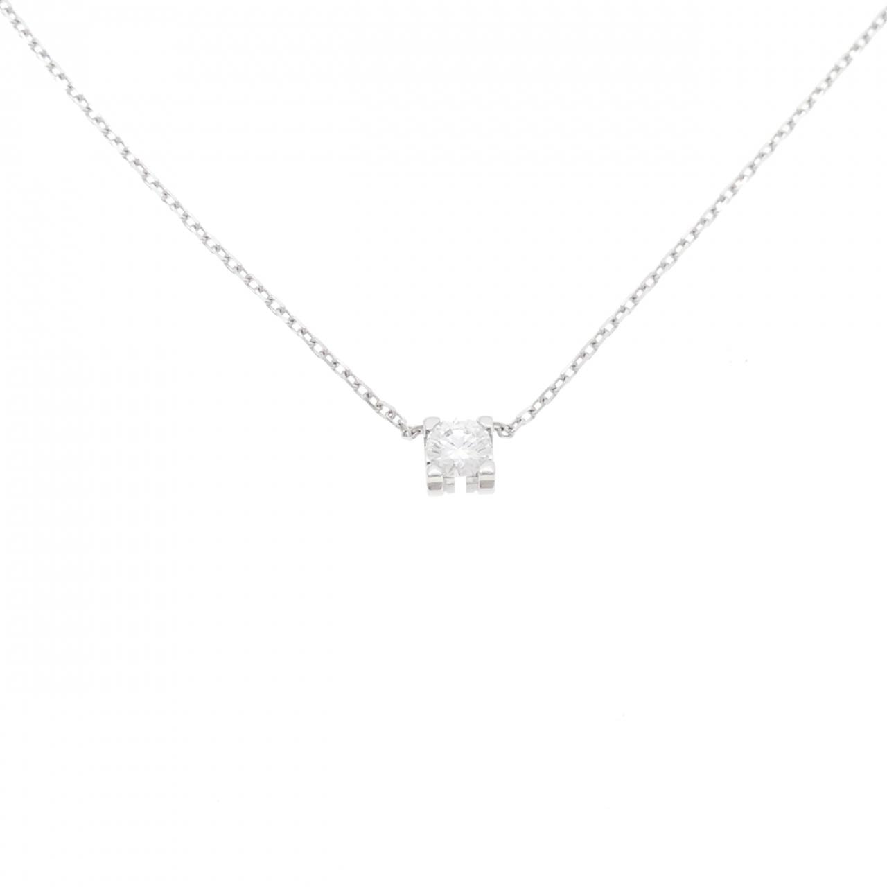 カルティエ Cドゥ カルティエ ネックレス 0.21CT D VVS2 EXT