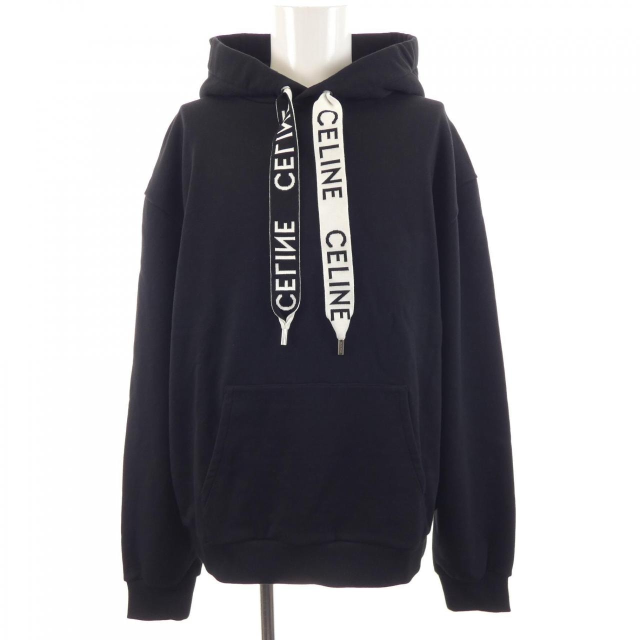 セリーヌ CELINE CELINE ルーズ フーディー / コットンフリース 2Y468670Q パーカー