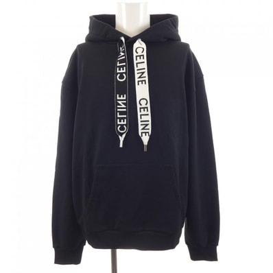 セリーヌ CELINE CELINE ルーズ フーディー / コットンフリース 2Y468670Q パーカー
