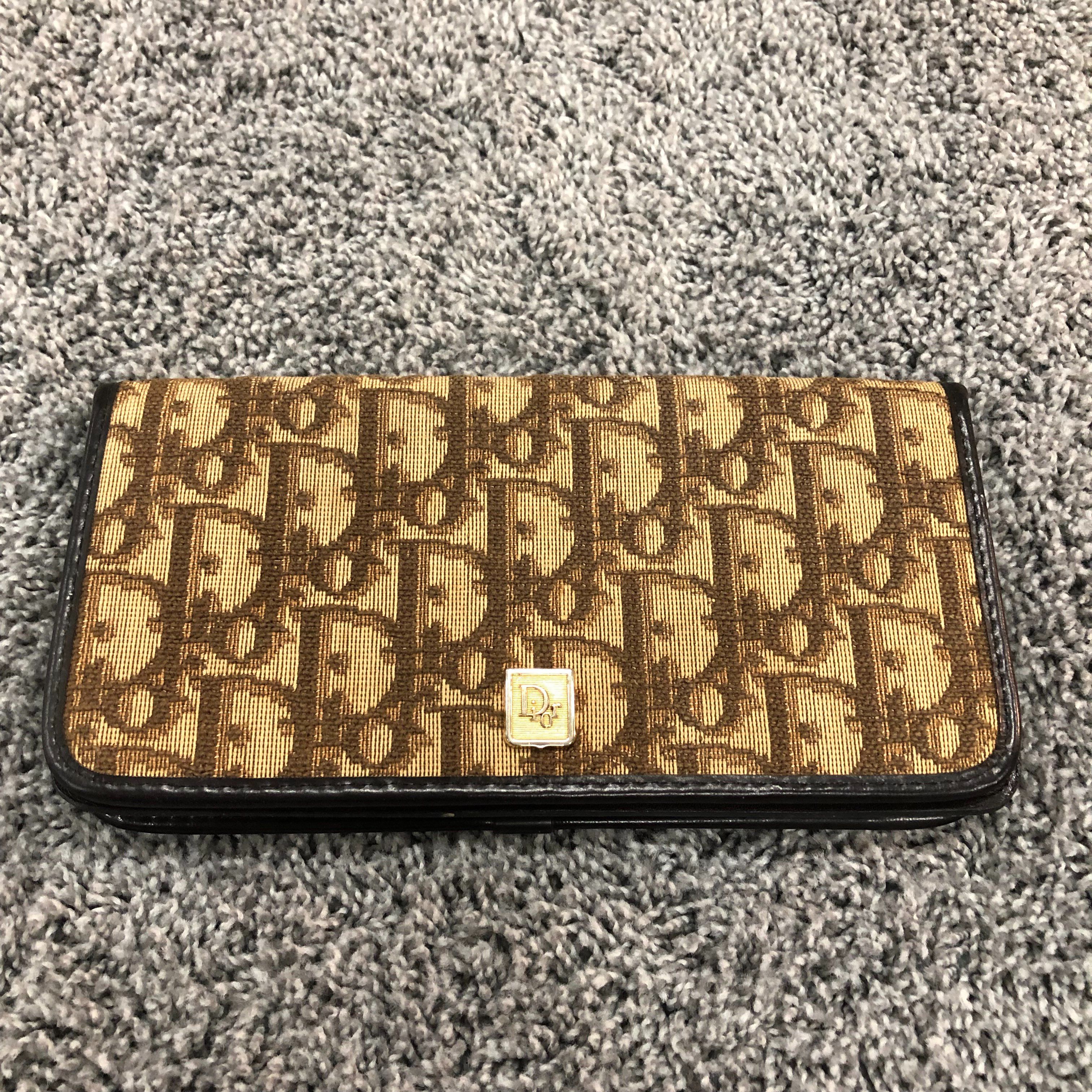 Dior Trotter Long Wallet "Brown"