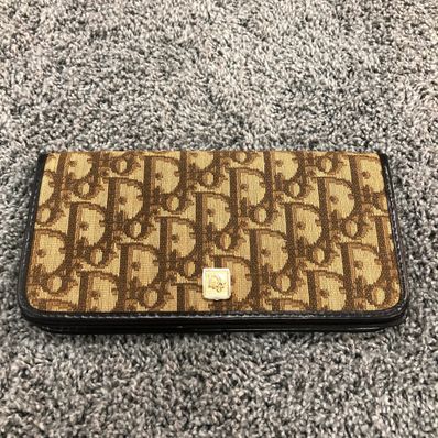 Dior Trotter Long Wallet "Brown"