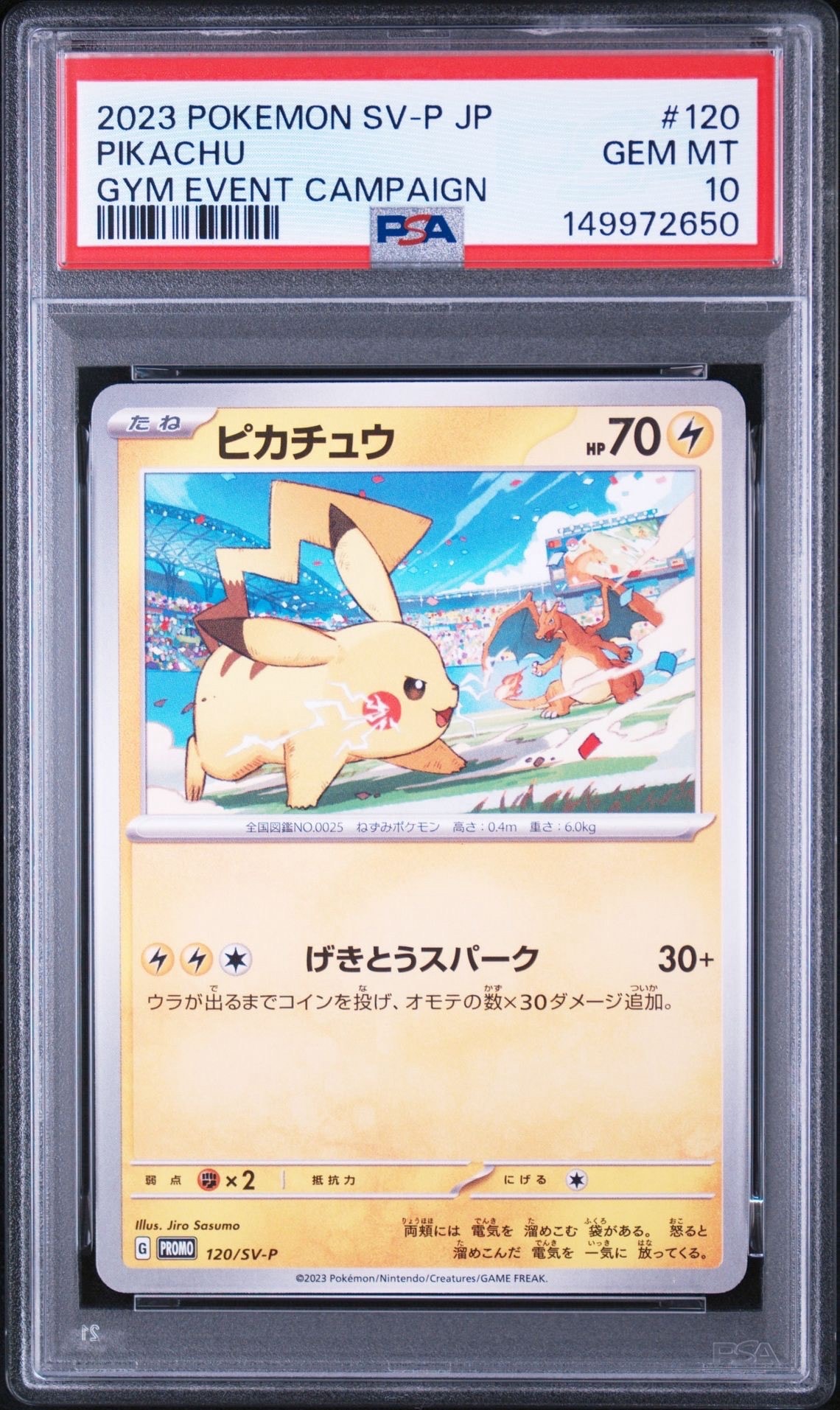 ピカチュウ: プロモ [SV-P 120](プロモーションカード「SV-P」)の新品