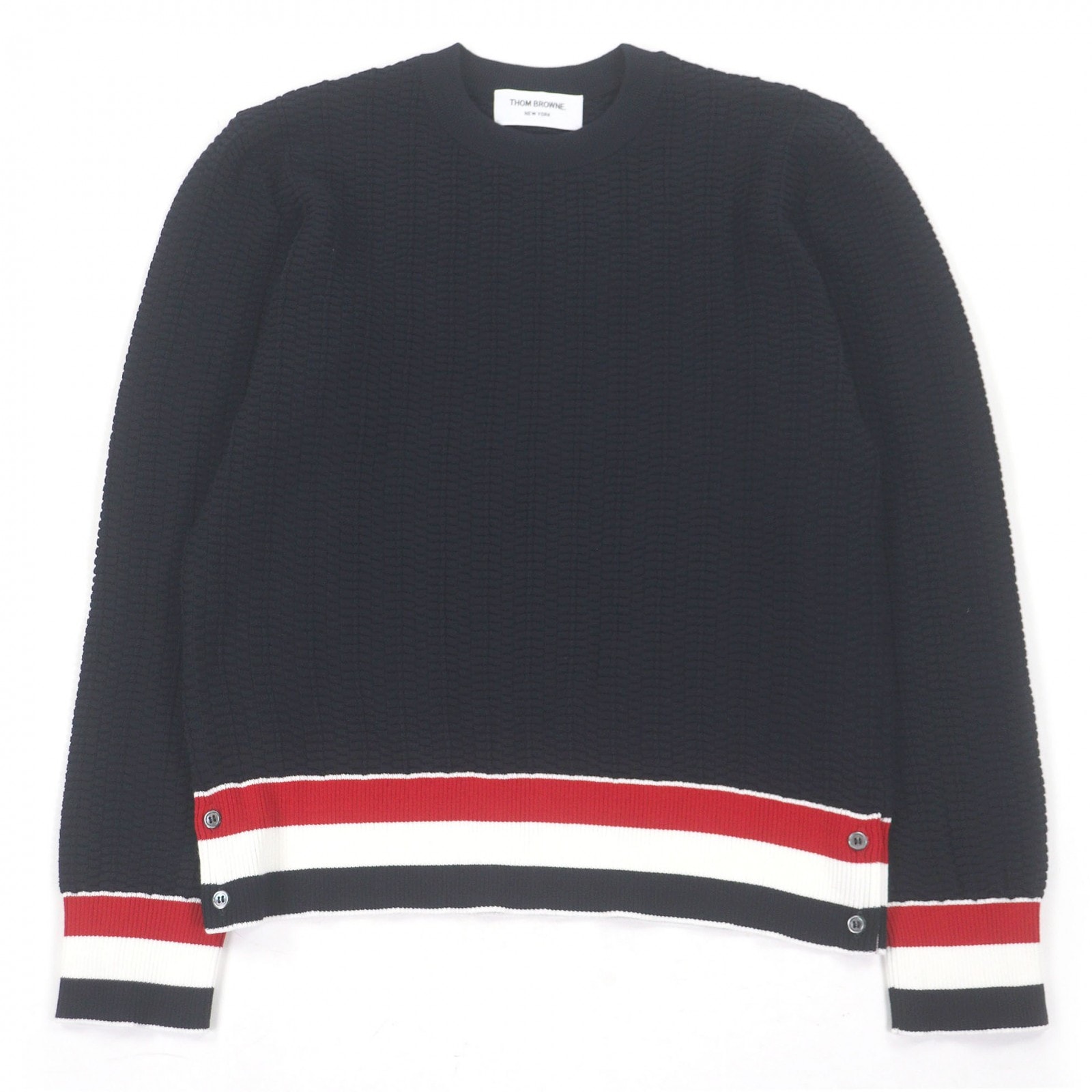 未使用品 トムブラウン セーター ネイビー メンズ