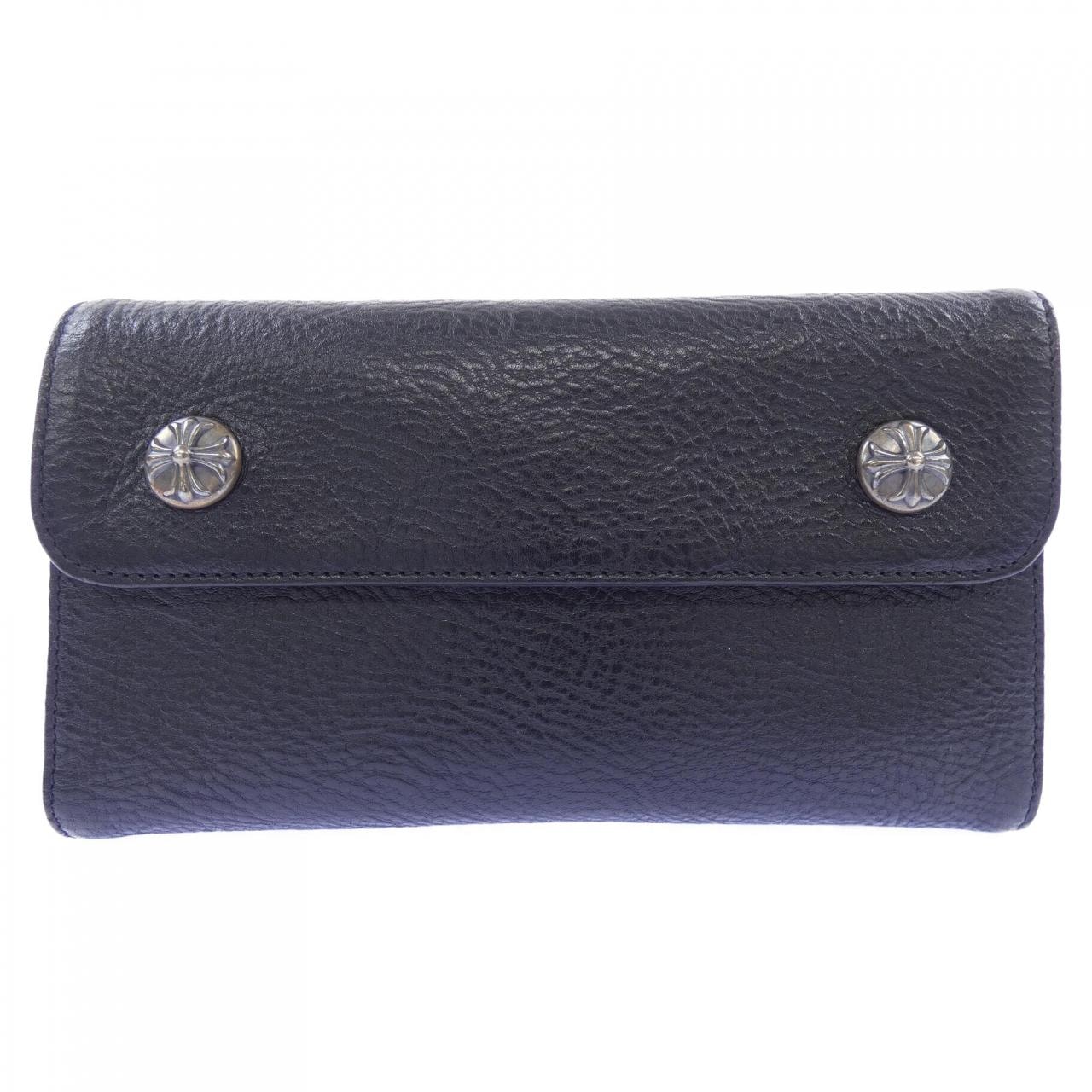 クロムハーツ CHROME HEARTS WAVE CROSS BTN ウェーブ クロスボタン 2246 304 0501 0900 WALLET