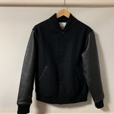 Supreme Motion Logo Varsity Jacket "Black"