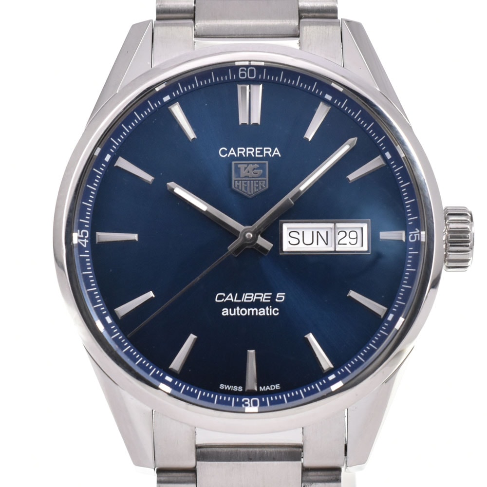 タグホイヤー TAG HEUER WAR201E.BA0723 カレラ キャリバー5 自動巻き メンズ 箱・保証書付き B#146919