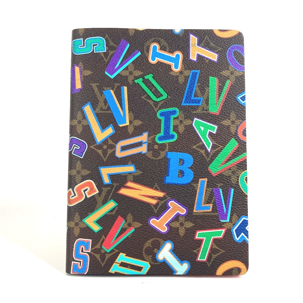 ルイヴィトン LOUIS VUITTON カイエ・クレマンス GI0563 LVxNBA ノート メモ帳 ステーショナリー ノートブック レザー ブラウン 未使用
