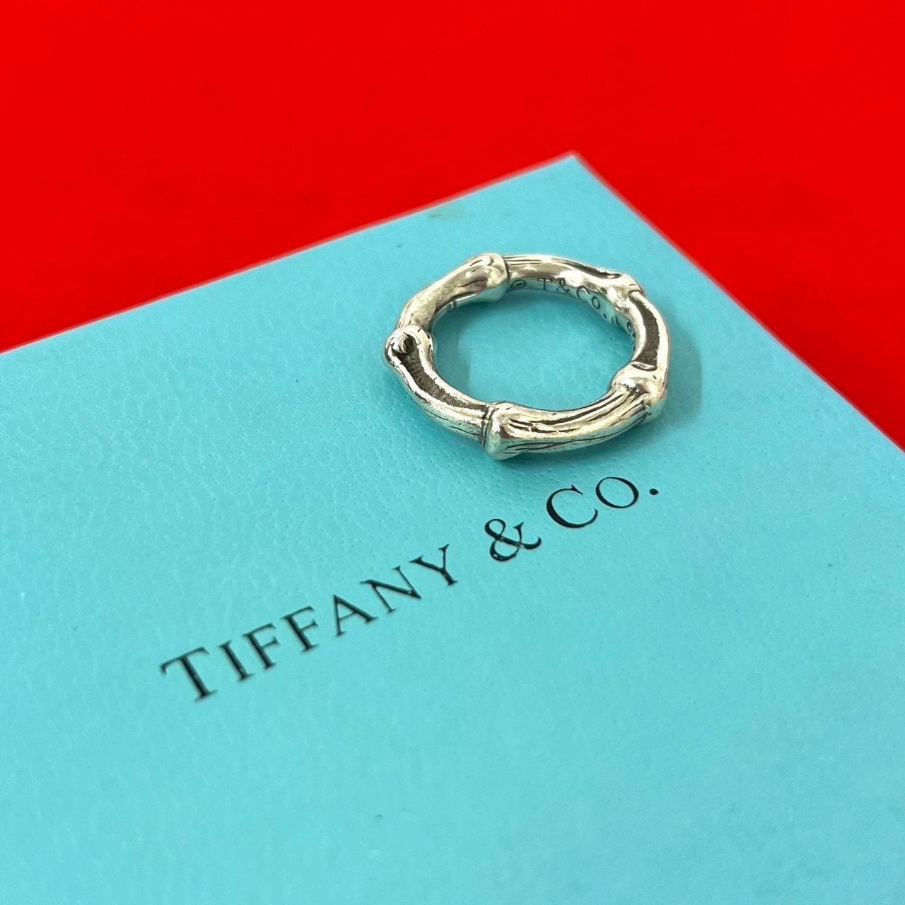 TIFFANY&Co. ティファニー バンブー シルバー925 リング・指輪 6号 シルバー
 45145