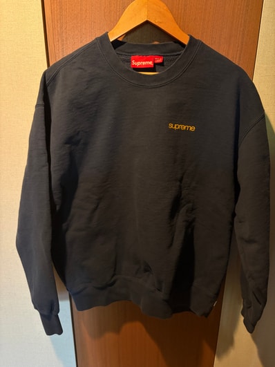 Supreme Washed Box Logo Crewneck Supreme Washed Box Logo Crewneck