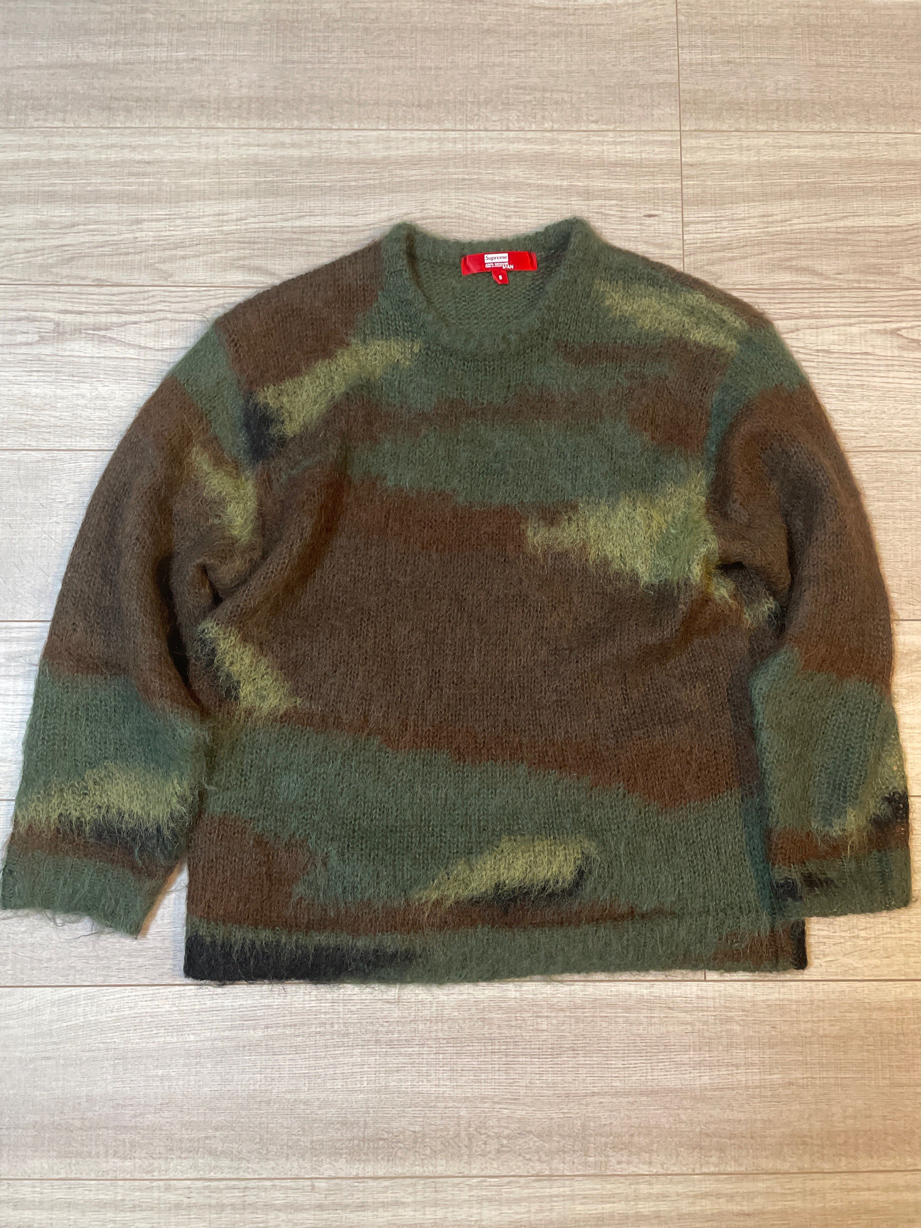 Supreme / JUNYA WATANABE COMME des GARCONS MAN Brushed Camo Sweater "Olive"