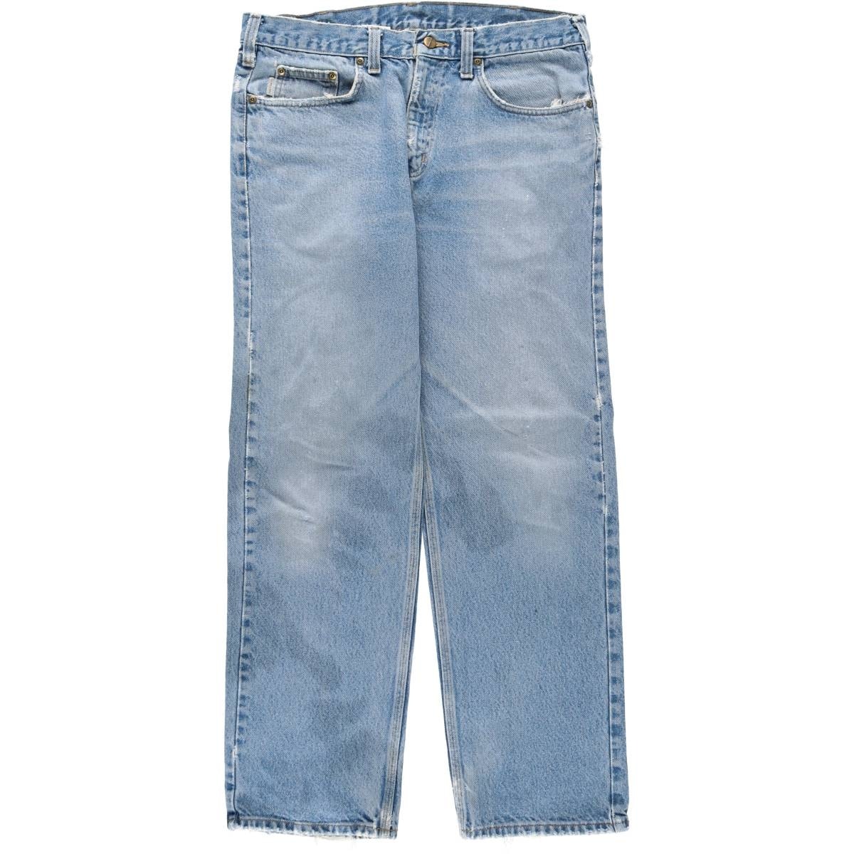 古着 カーハート Carhartt テーパードデニムパンツ メンズw35相当/eaa631107