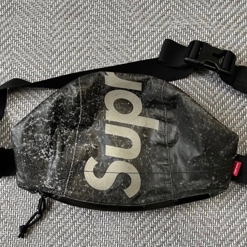 Supreme Waterproof Reflective Speckled Waist Bag 
