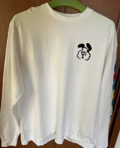 HUMAN MADE VICK LONG SLEEVE T-SHIRT "White"