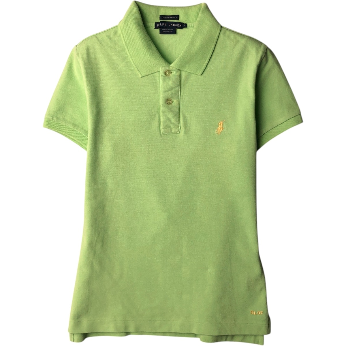 古着 ラルフローレン Ralph Lauren THE SKINNY POLO 半袖 ポロシャツ レディースL相当 半袖/eaa639343