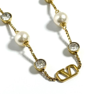 【定価約14万】ヴァレンティノ レディース ステーション Vロゴ ネックレス