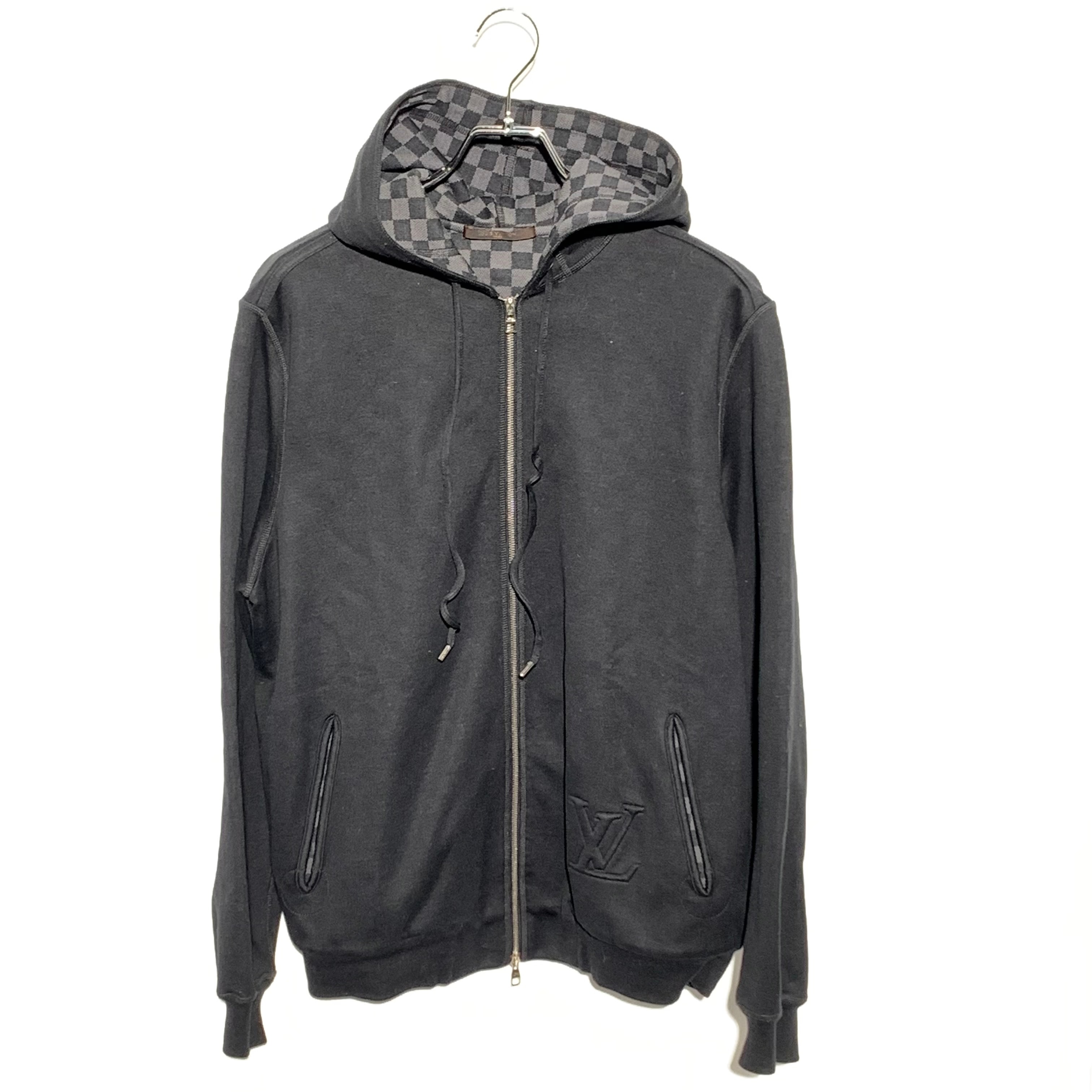 B (目立った傷や汚れなし)】Louis Vuitton 裏ダミエ LV Zip Up Hoodie