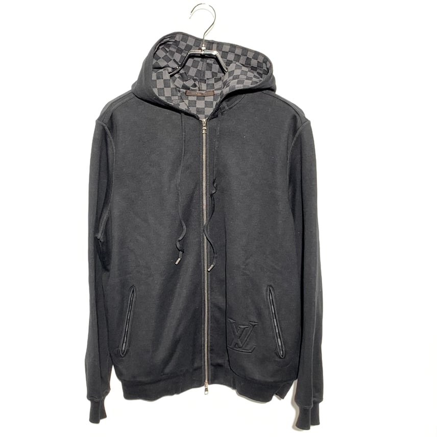 B (目立った傷や汚れなし)】Louis Vuitton 裏ダミエ LV Zip Up Hoodie B (目立った傷や汚れなし)】Louis Vuitton 裏ダミエ LV Zip Up Hoodie