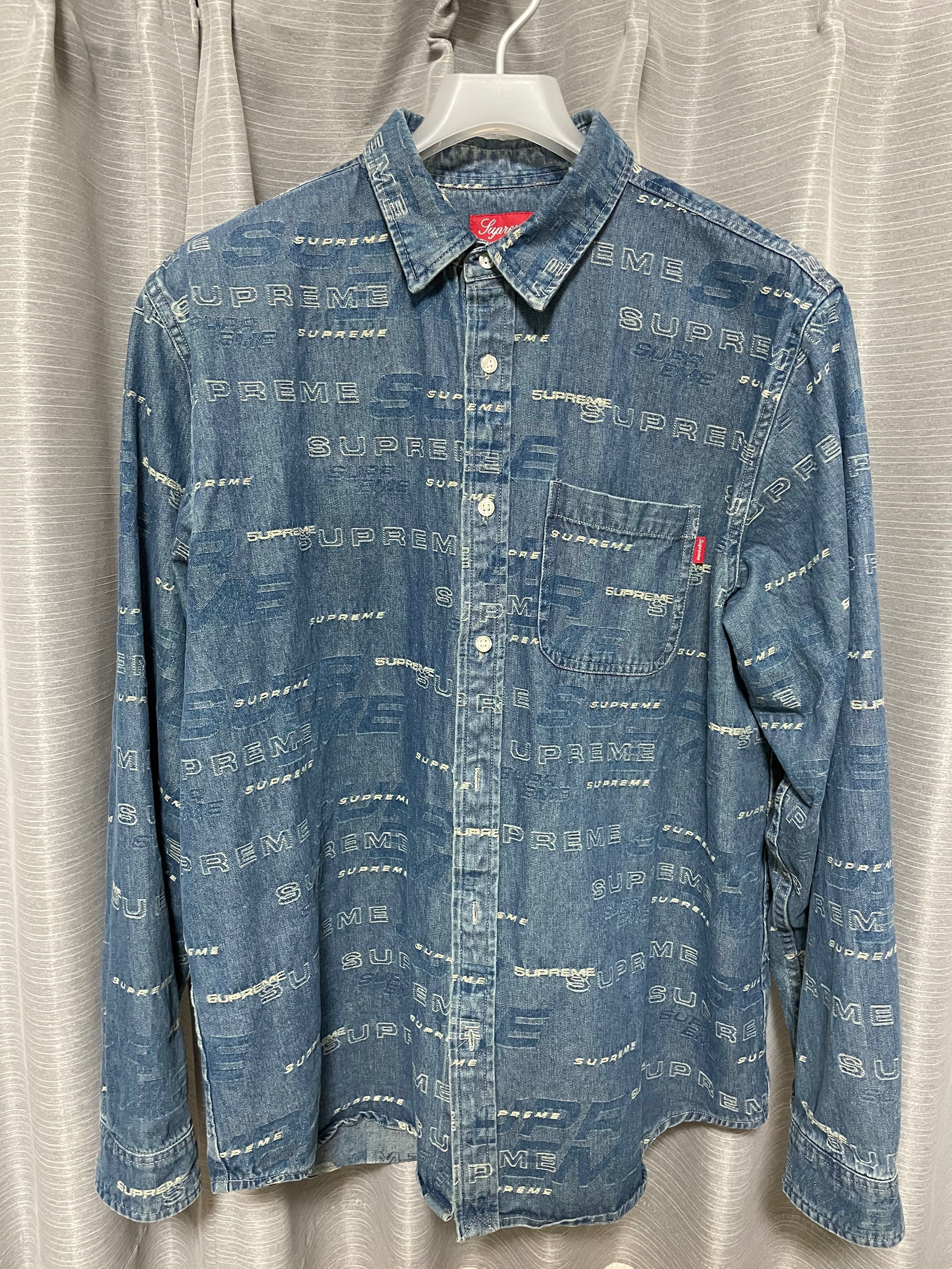 supreme デニムシャツ