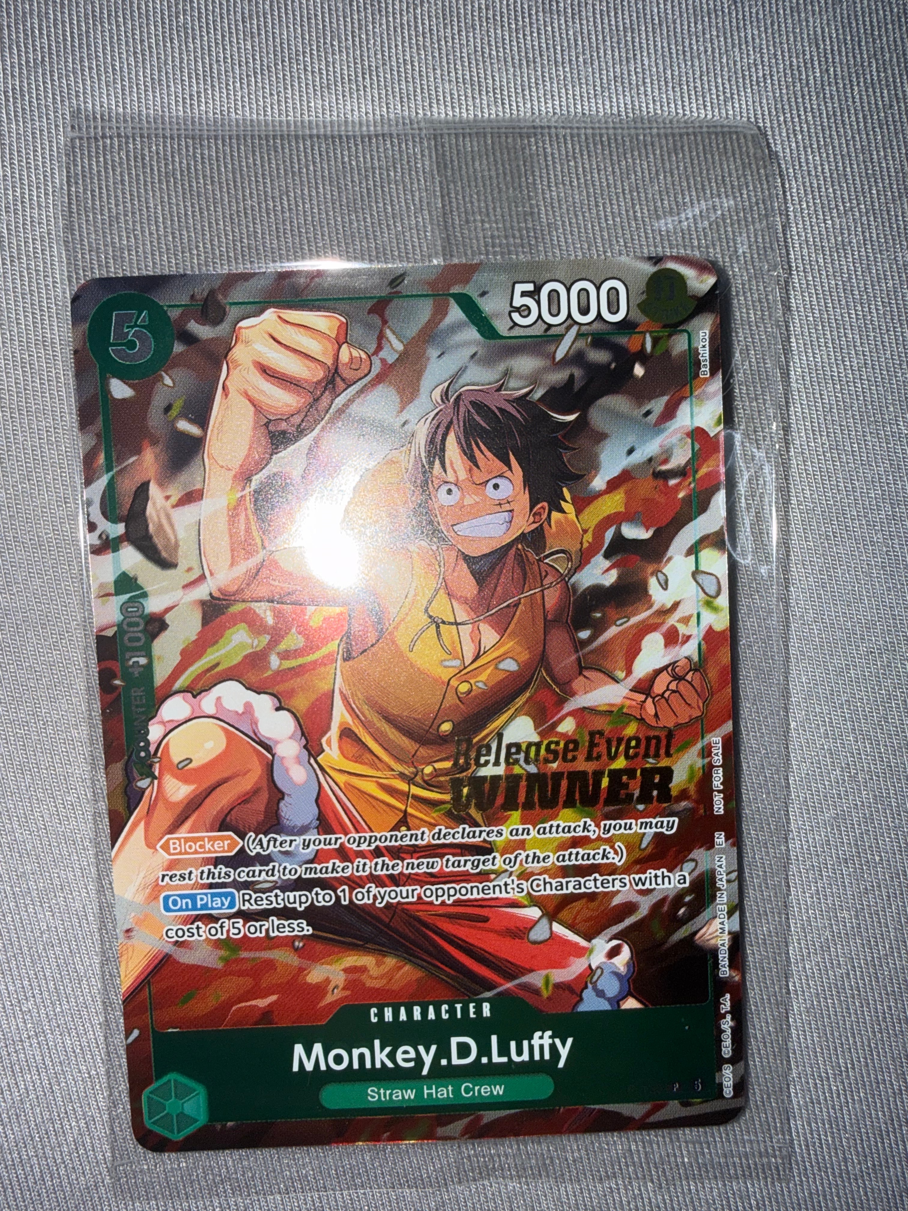 モンキー・D・ルフィ P :優勝記念品 [P-135]【英語版】(プロモーション