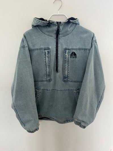 Supreme Nike ACG Denim Pullover "Washed Blue"
