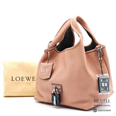 LOEWE ロエベ 050811 ハンドバッグ Leather レディース