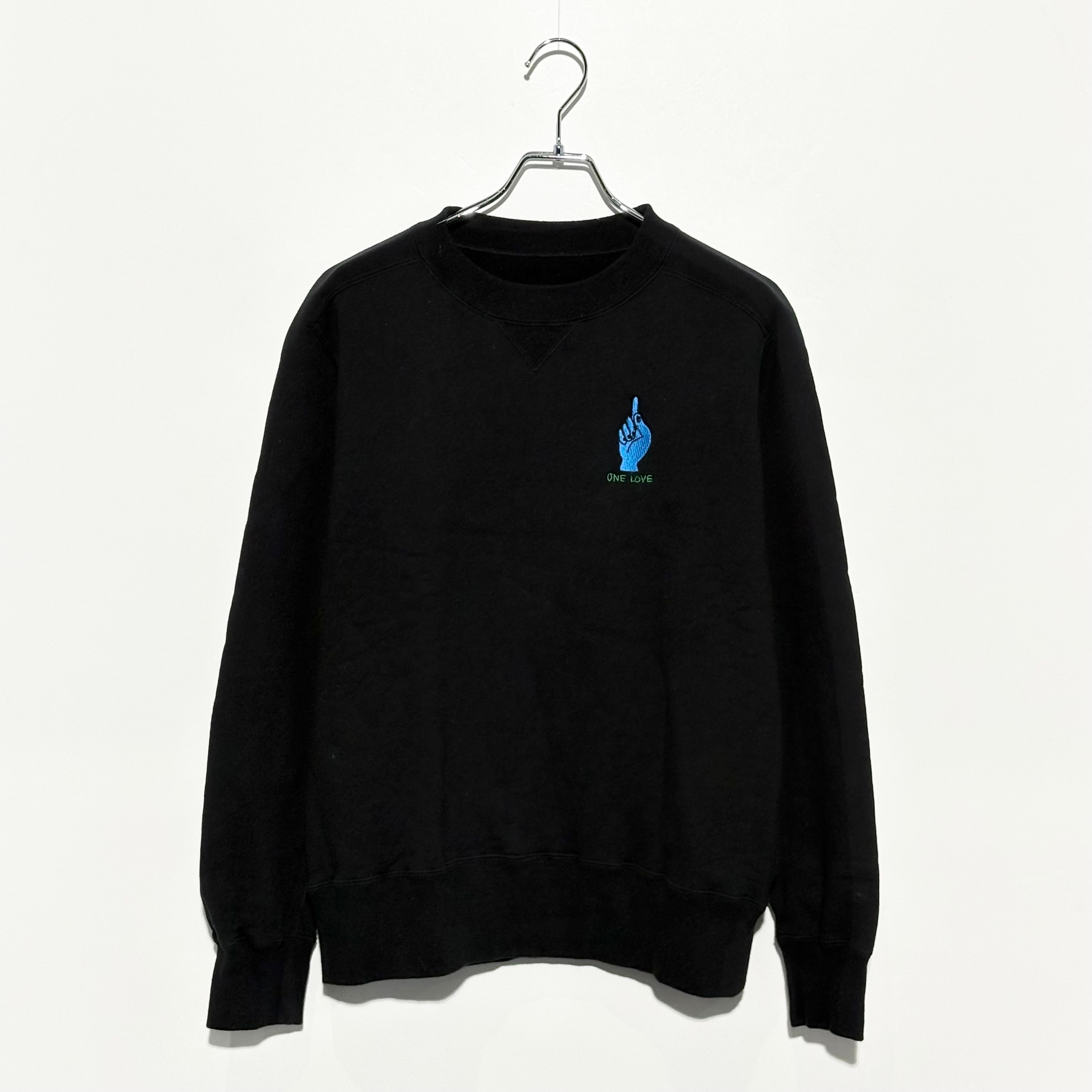 sacai x Gonz Crewneck Sweat Pullover "Black"