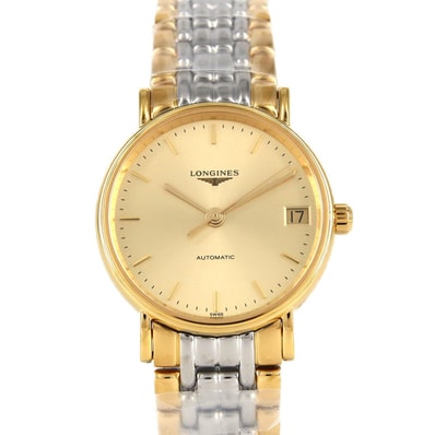 【新品】ロンジン プレザンス コンビ L4.322.2.32.7 GP 自動巻