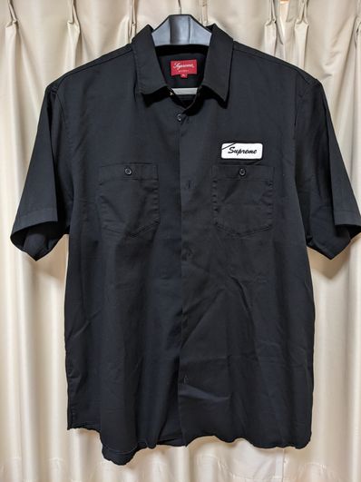 Supreme Dog S/S Work Shirt "Black"