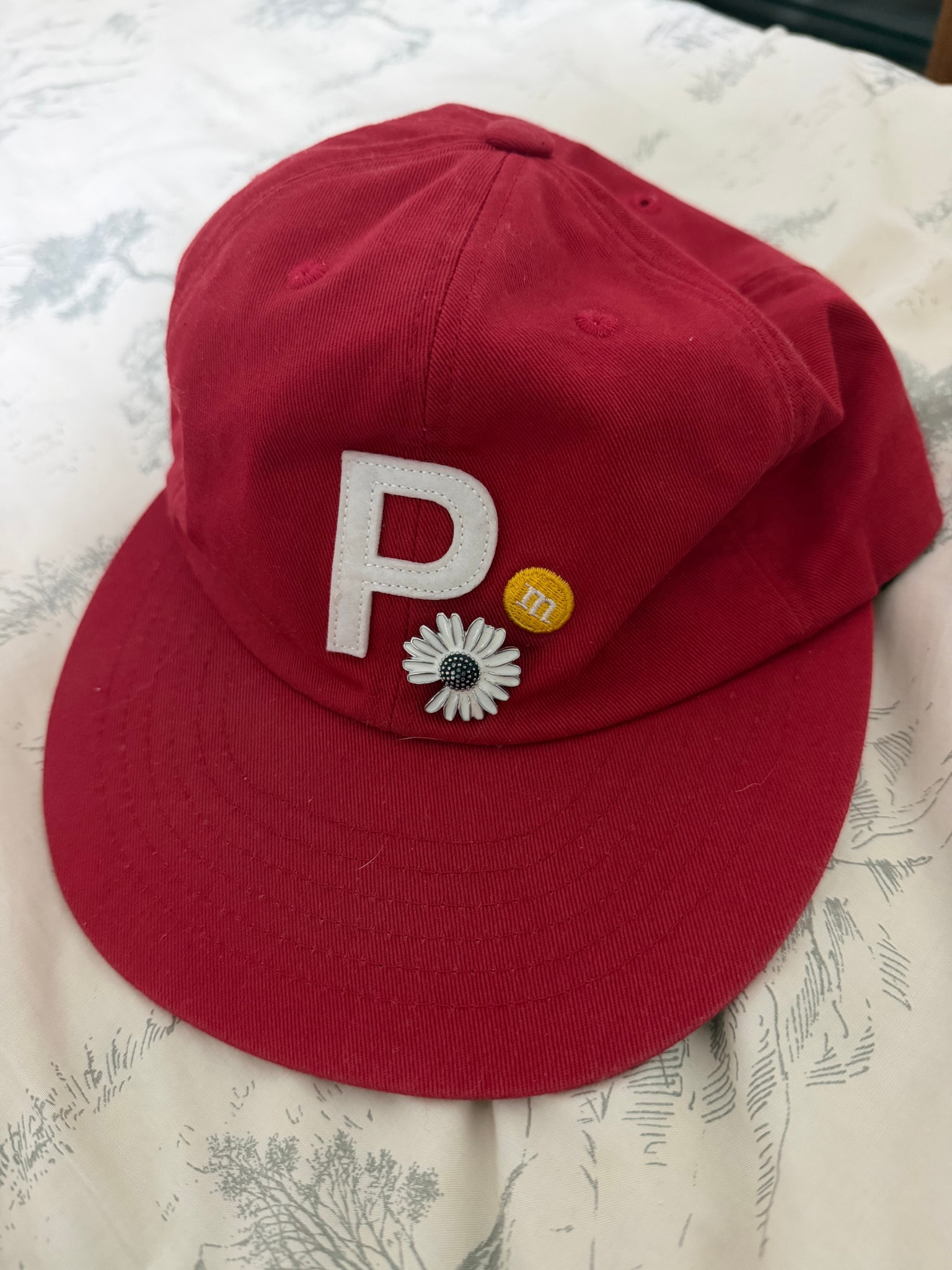 PEACEMINUSONE PMO BALL CAP #1 "Red" / G-DRAGON
