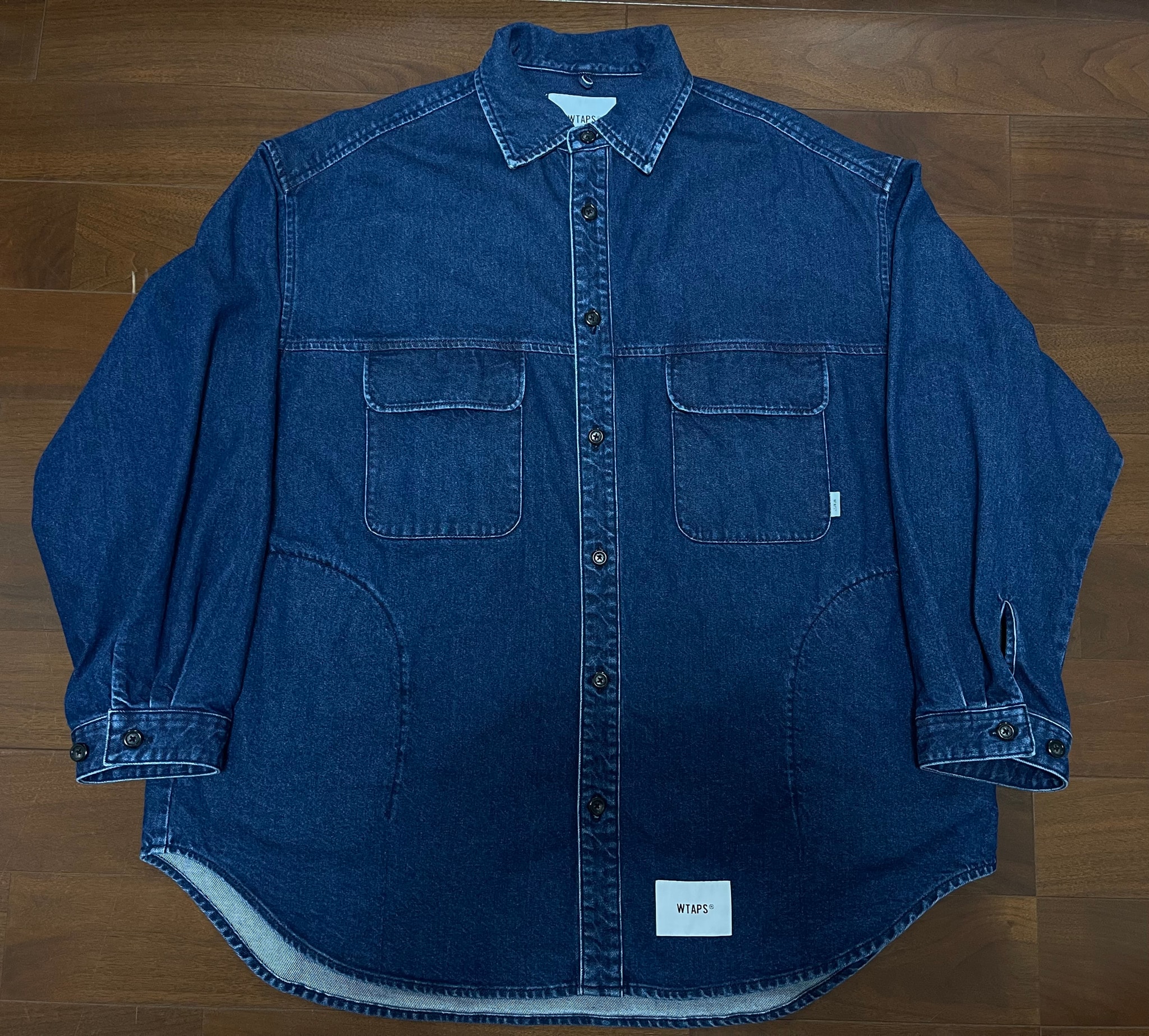 WTAPS WCPO 01 / LS / Cotton. Denim "Indigo"